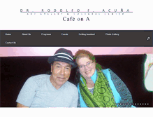 Tablet Screenshot of cafeona.org